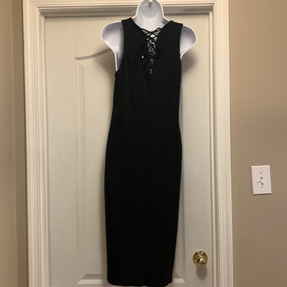 WHBM lace up back, midi dress size small - Picture 1 of 4